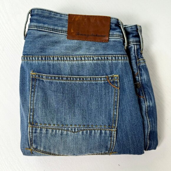 Tommy Bahama Jeans Mens Sz 34x30 Authentic Straight Sand Drifter Denim (33x27) - Picture 2 of 11